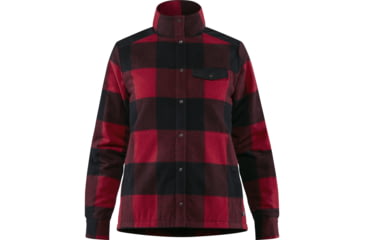 Image of Fjallraven Canada Wool Padded Jacket - Womens, Red, Extra Large, F89000-320-XL