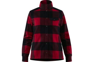 Image of Fjallraven Canada Wool Padded Jacket - Womens, Red, Large, F89000-320-L