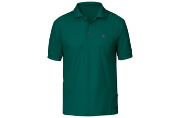 Image of Fjallraven Crowley Pique Shirt - Men's-Copper Green-Medium