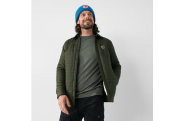 Image of Fjallraven Expedition X-Latt Shirt - Mens, Deep Forest, Large, F87074-662-L