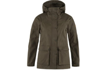 Image of Fjallraven Forest Hybrid Jacket - Womens, Dark Olive, Small, F86372-633-S
