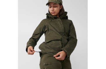 Image of Fjallraven Forest Hybrid Jacket - Womens, Deep Forest, Extra Large, F86372-662-XL