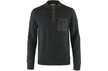 Image of Fjallraven G-1000 Pocket Sweater - Mens, Dark Grey, Extra Small, F87321-030-XS