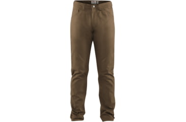 Image of Fjallraven Greenland Canvas Jeans - Men's, 48 Euro, Regular Inseam, Dark Sand, F87216-227-48