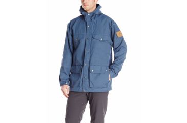 Image of Fjallraven Greenland Jacket - Mens, Large, Uncle Blue, F82203520L