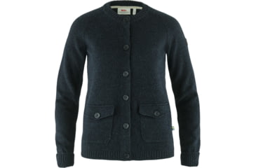Image of Fjallraven Greenland Re-Wool Cardigan - Womens, Night Sky, Large, F89748-575-L