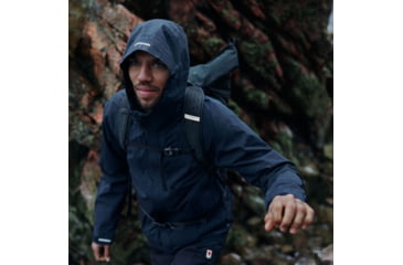 Image of Fjallraven HC Hydratic Trail Jacket - Mens, Dark Navy, Small, F86984-555-S