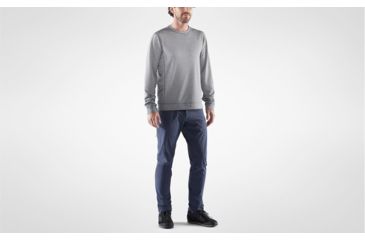 Image of Fjallraven High Coast Lite Sweater - Mens, Grey, Extra Large, F87307-020-XL