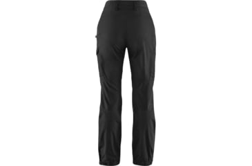 Image of Fjallraven Kaipak Trousers Curved - Womens, Black, US 4/EU 36, Regular Inseam, F89829-550-36