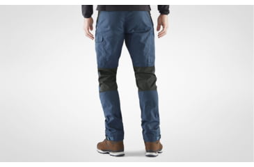 Image of Fjallraven Kaipak Trousers - Mens, Uncle Blue/Dark Grey, 46, Regular, F84466-520-030-46