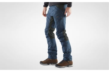 Image of Fjallraven Kaipak Trousers - Mens, Uncle Blue/Dark Grey, 46, Regular, F84466-520-030-46