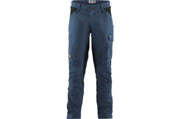 Image of Fjallraven Kaipak Trousers - Mens, Uncle Blue/Dark Grey, 46, Regular, F84466-520-030-46