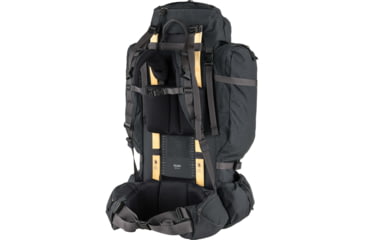 Image of Fjallraven Kajka 100 Backpacks - Unisex, Coal Black, One Size, F23200259-37-One Size