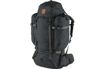 Image of Fjallraven Kajka 100 Backpacks - Unisex, Coal Black, One Size, F23200259-37-One Size