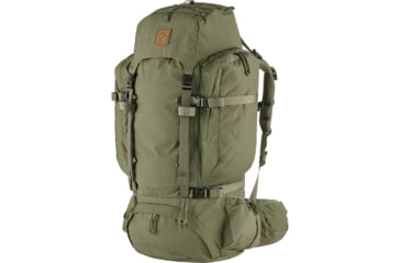 Image of Fjallraven Kajka 100 Backpacks - Unisex, Green, One Size, F23200259-620-One Size