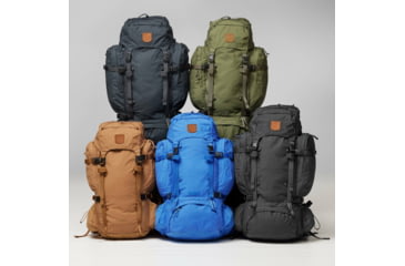 Image of Fjallraven Kajka 100 Backpacks - Unisex, Green, One Size, F23200259-620-One Size