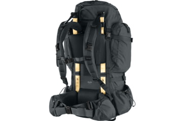 Image of Fjallraven Kajka 55L Backpacks - Unisex, Coal Black, Large, F23200256-37-One Size