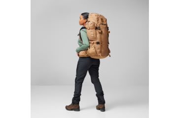 Image of Fjallraven Kajka 55L Backpacks - Unisex, Khaki Dust, Small/Medium, F24-228OS