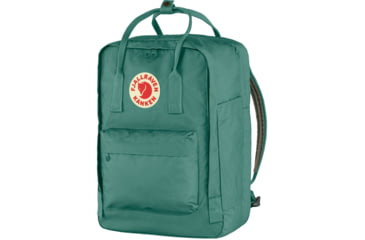 Image of Fjallraven Kanken Laptop 15in Pack, Frost Green, One Size, F23524-664-One Size