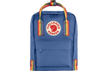 Image of Fjallraven Kanken Rainbow Mini - Unisex, Cobalt Blue, One Size, F23621-571-One Size