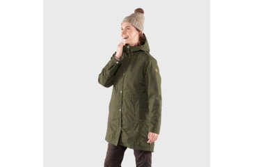 Image of Fjallraven Karla Hydratic Jacket - Womens, Deep Forest, Large, F84122-662-L
