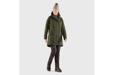 Image of Fjallraven Karla Hydratic Jacket - Womens, Deep Forest, Large, F84122-662-L