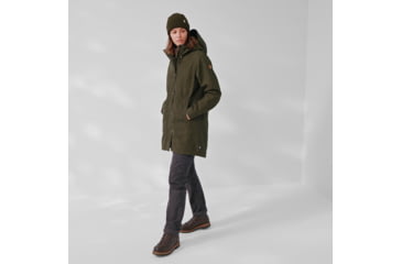 Image of Fjallraven Karla Hydratic Jacket - Womens, Deep Forest, Large, F84122-662-L