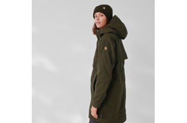 Image of Fjallraven Karla Hydratic Jacket - Womens, Deep Forest, Large, F84122-662-L