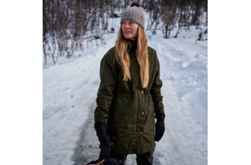 Image of Fjallraven Karla Hydratic Jacket - Womens, Deep Forest, Large, F84122-662-L