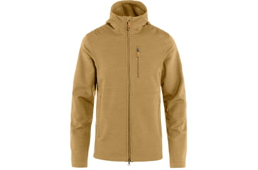 Image of Fjallraven Keb Fleece Hoodie - Mens, Buckwheat Brown, Extra Small, F81479-232-XS