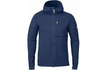 Image of Fjallraven Keb Fleece Hoodie Mens, Blueberry, S F81878-535-S