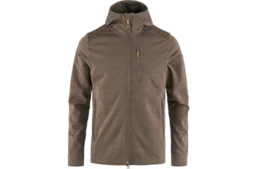 Image of Fjallraven Keb Fleece Hoodie - Mens, Suede Brown, 2XL, F81479-244-XXL