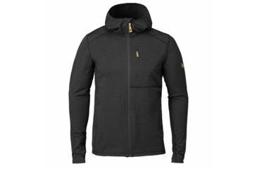 Image of Fjallraven Keb Fleece Hoodie - Men's, Grey/Dark Grey, Large, F81878-020-030-L