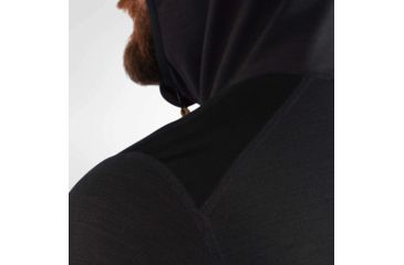 Image of Fjallraven Keb Fleece Trekking Hoodie - Mens, Dark Grey-Black, Small, F81878-020-030-S