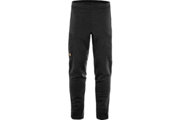 Image of Fjallraven Keb Fleece Trousers - Mens, Black, 2XL, F88706-550-XXL