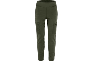 Image of Fjallraven Keb Fleece Trousers - Womens, Deep Forest, Extra Large, F86995-662-XL