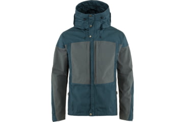 Image of Fjallraven Keb Jacket - Mens, Mountain Blue-Basalt, Large, F87211-570-050-L