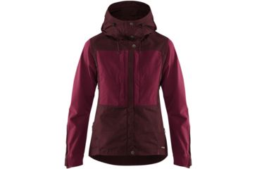 Image of Fjallraven Keb Outdoor Jacket - Women's, Dark Garnet-Plum, Extra Large, F89892-356-420-XL
