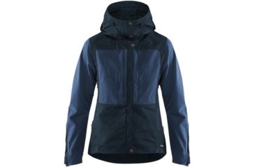 Image of Fjallraven Keb Jacket - Womens, Dark Navy-Uncle Blue, Large, F89892-555-520-L
