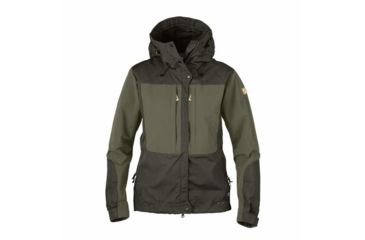 Image of Fjallraven Keb Jacket - Womens, Deep Forest/Laurel Green, Large, F89126-662-625-L