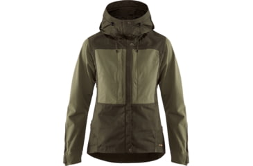 Image of Fjallraven Keb Jacket - Womens, Deep Forest-Laurel Green, 2XS, F89892-662-625-XXS