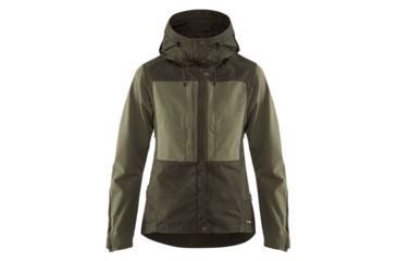 Image of Fjallraven Keb Jacket - Womens, Deep Forest-Laurel Green, Large, F89892-662-625-L