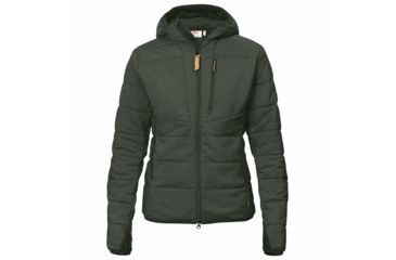 Image of Fjallraven Keb Padded Hoodie - Womens, Deep Forest, Large, F89630-662-L