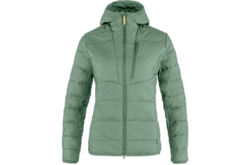 Image of Fjallraven Keb Padded Hoodie - Womens, Patina Green, Small, F89630-614-S