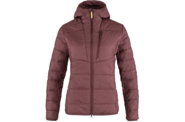Image of Fjallraven Keb Padded Hoodie - Womens, Port, Medium, F89630-357-M