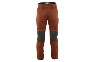 Image of Fjallraven Keb Touring Trousers - Mens, Autumn Leaf/Stone Grey, US 38-39/EU 56, Long Inseam, F82283-215-018-56-Long