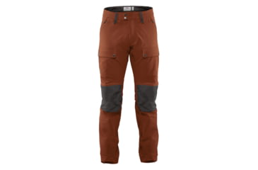 Image of Fjallraven Keb Touring Trousers - Mens, Autumn Leaf/Stone Grey, US 33-34/EU 50, Regular Inseam, F82283R-215-018-50-R