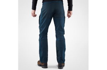 Image of Fjallraven Keb Touring Trousers - Mens, Storm/Night Sky, 56 Waist, Long Inseam, F82283-638-575-56