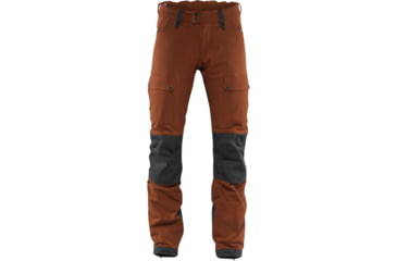 Image of Fjallraven Keb Touring Trousers - Womens, Autumn Leaf/Stone Grey, US 6-8/EU 38, Regular Inseam, F89799-215-018-38-R