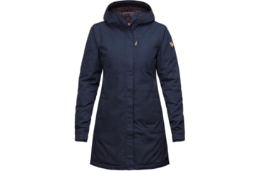 Image of Fjallraven Kiruna Padded Parka - Women's, Dark Navy, Medium, F89644-555-M